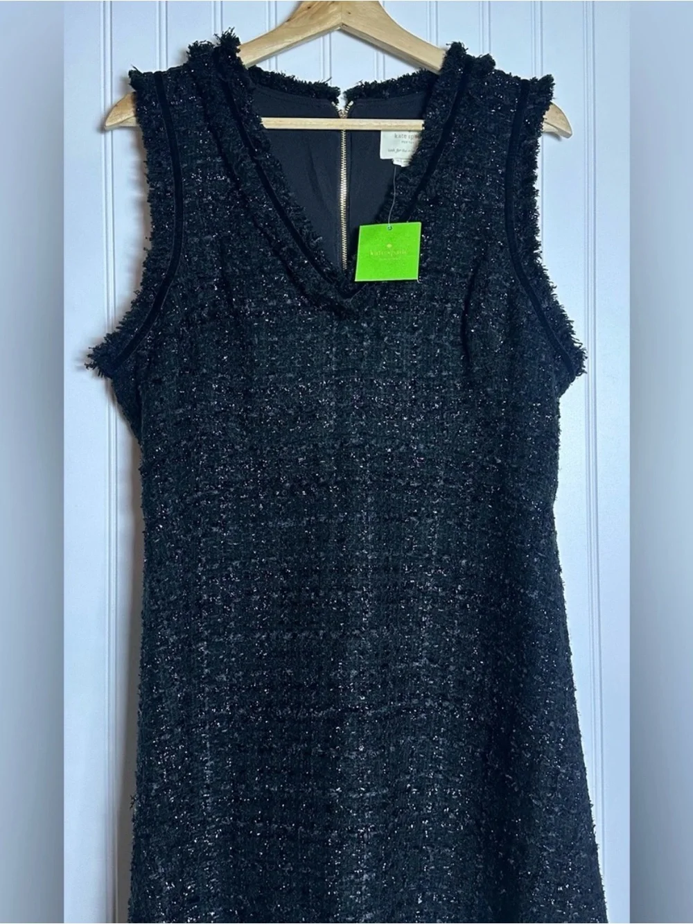 Kate Spade New York Sparkle Tweed Dress Sz 12
